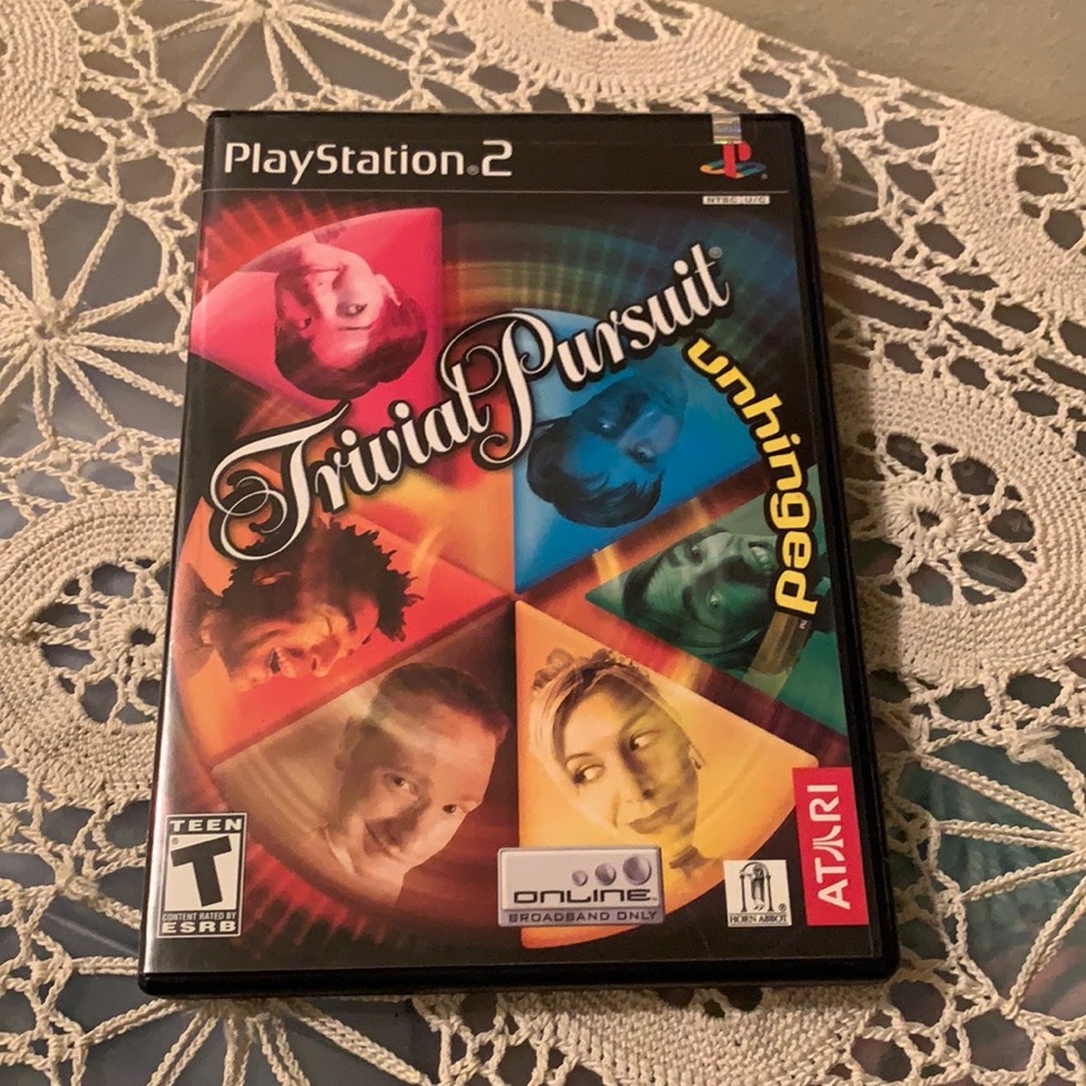 Trivial Pursuit Unhinged (Sony PlayStation 2, 2004) Pre owned